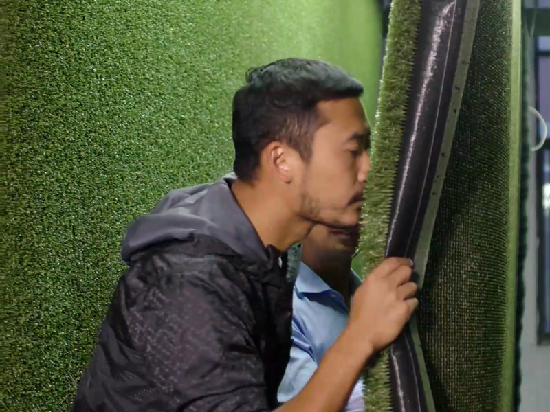 Customer visit factory