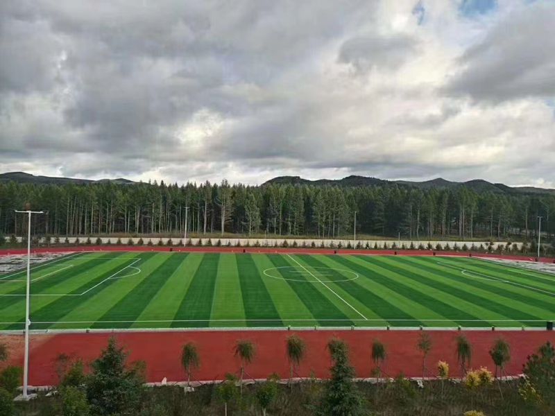 Use professional measuring tools to accurately measure the dimensions of the football field, including its length, width and the boundaries of each area. Then, based on the measurement results, use marking paint or other marking tools to clearly demarcated each area of the football field, such as the goal area, penalty area, center circle, etc.